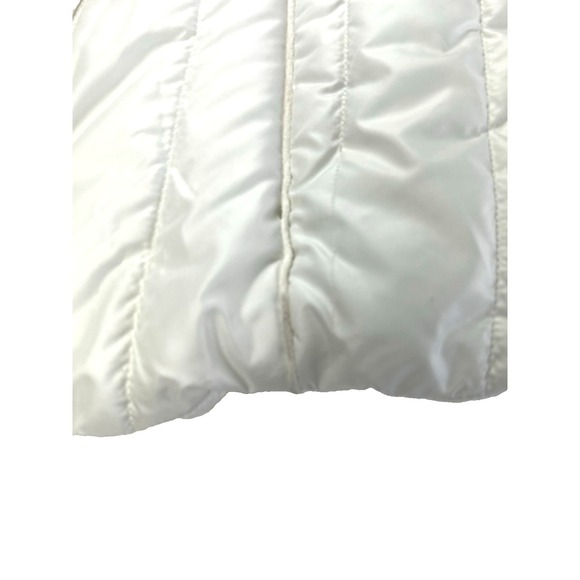 Outdoor Addition removable fur trim white vest size L - Picture 10 of 10